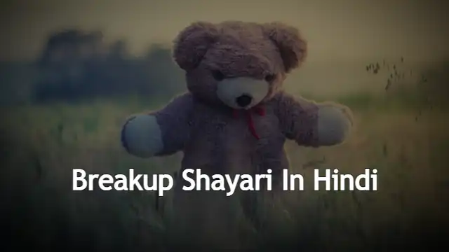 Breakup Shayari In Hindi