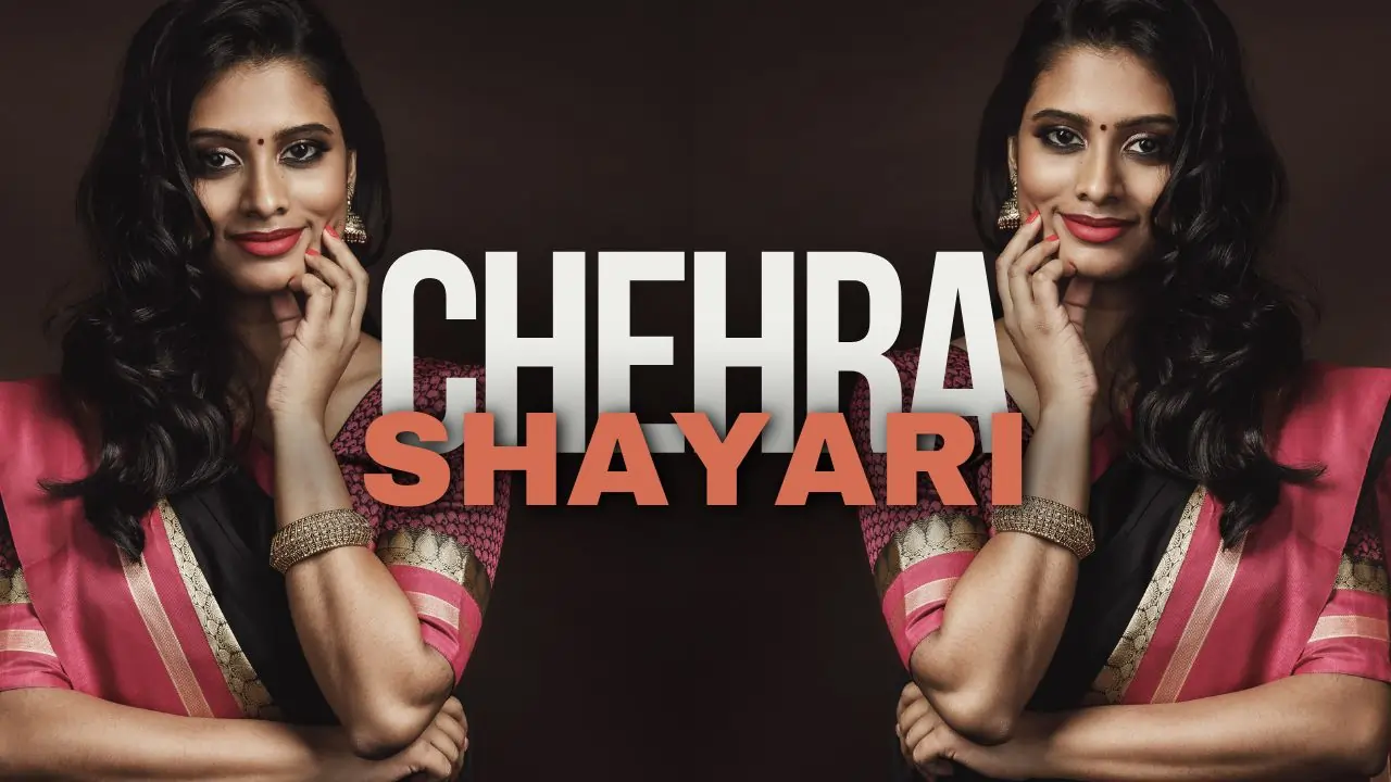 chehra shayari in hindi